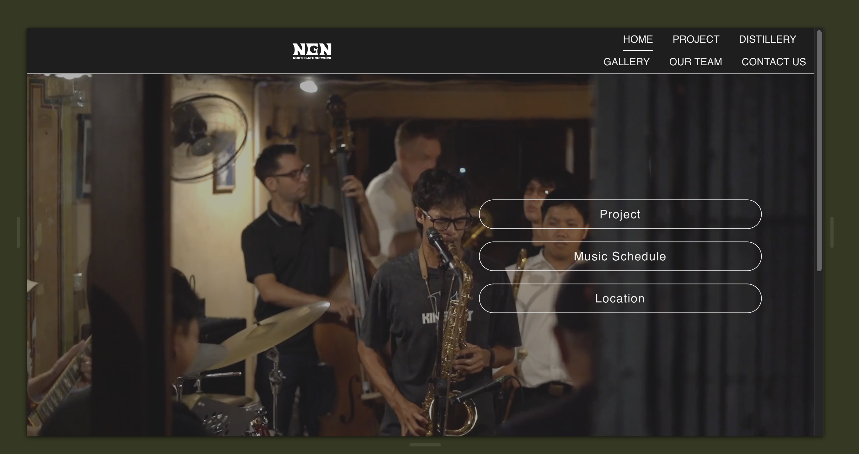 North Gate Jazz-Coop Website