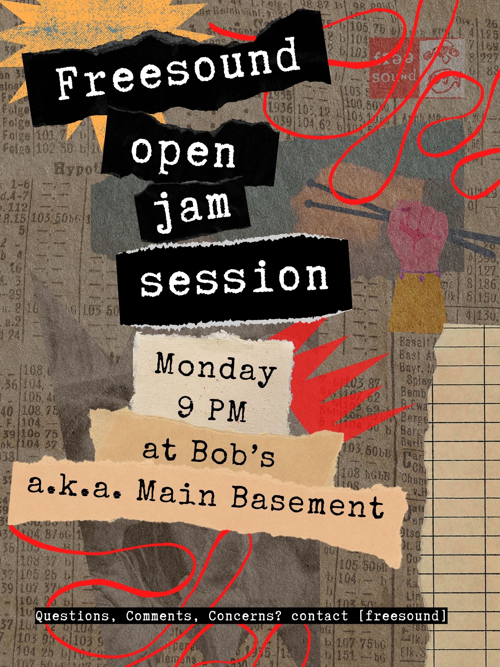 Open Jam Poster
